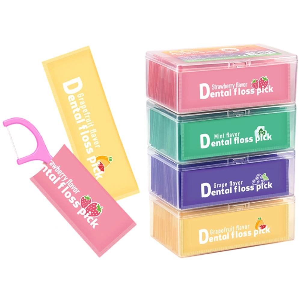 Travel Router Accessories - Draagbare set tandenstokers met fruitgeur voor