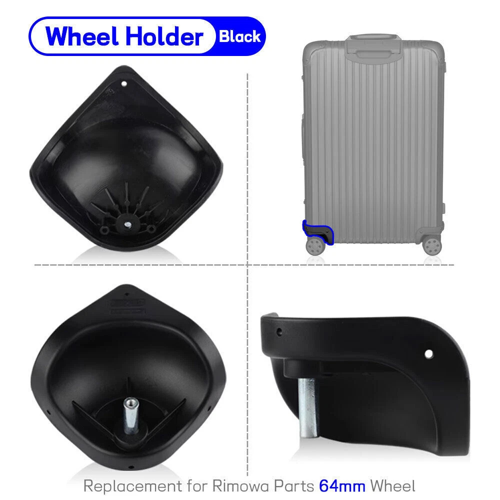Travel Accessories Rimowa - Bagageaccessoires Vervanging voor Rimowa-wielen Vaste Bace-reparatie