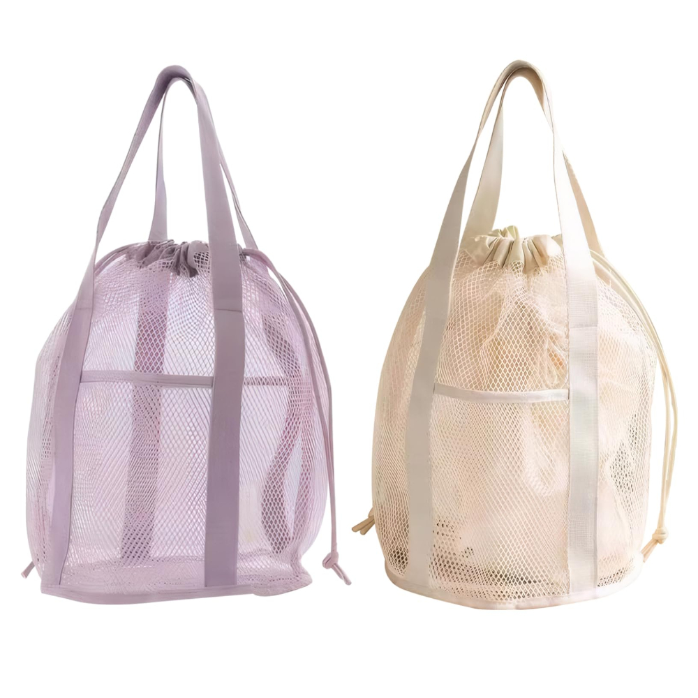 Travel Accessories Bag - Reistoilettas Mesh uitgeholde opvouwbare ultralichte handtas