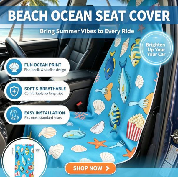 Travel Towel Quick Dry - 2-in-1 strandhanddoek autostoelbeschermer, sneldrogend, zandwerend, waterabsorberend,