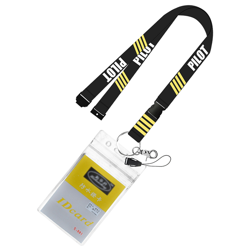 Phone Holder Airplane - 1 Set Pilot Neck Lanyards Voor