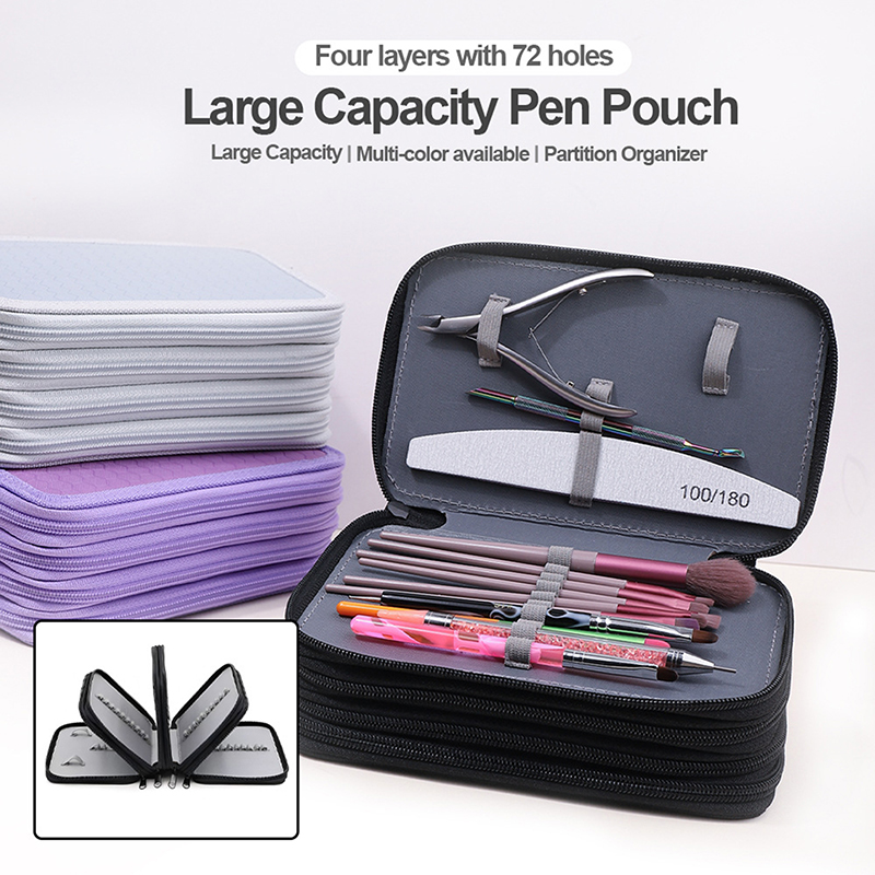 Travel Z - Grote capaciteit Nail Art gereedschapstas Professionele