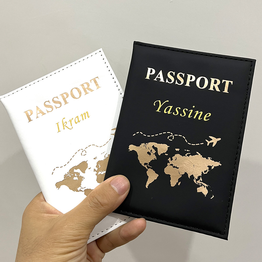 Travel Accessories Plane - Nieuwe Schattige Gepersonaliseerde Paspoorthoes Vliegtuig Vrouwen