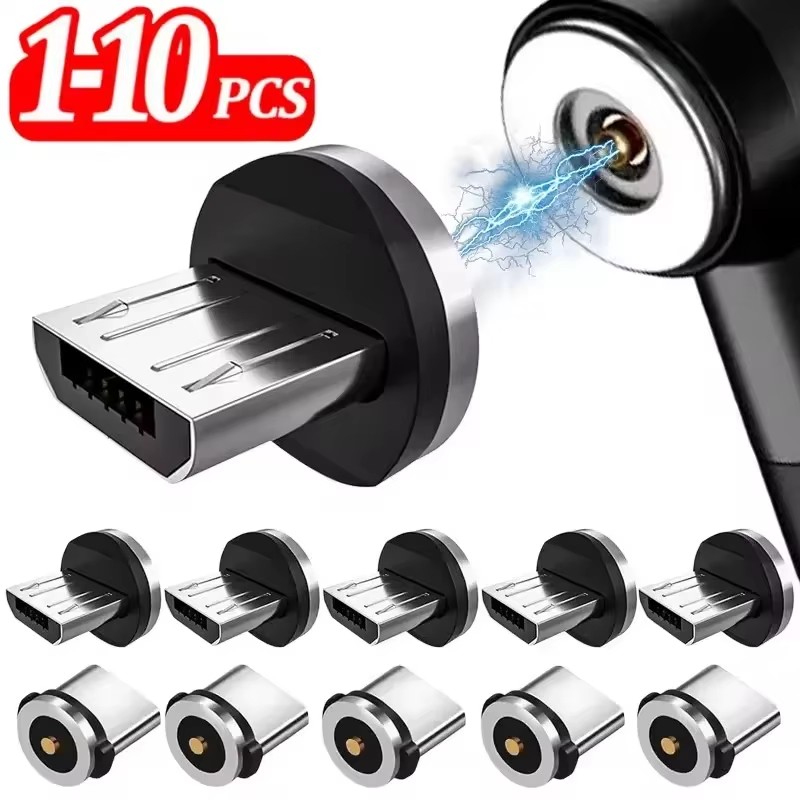 Travel Plug Type C - 1/5/10PCS USB-A Type C Magnetische Plug