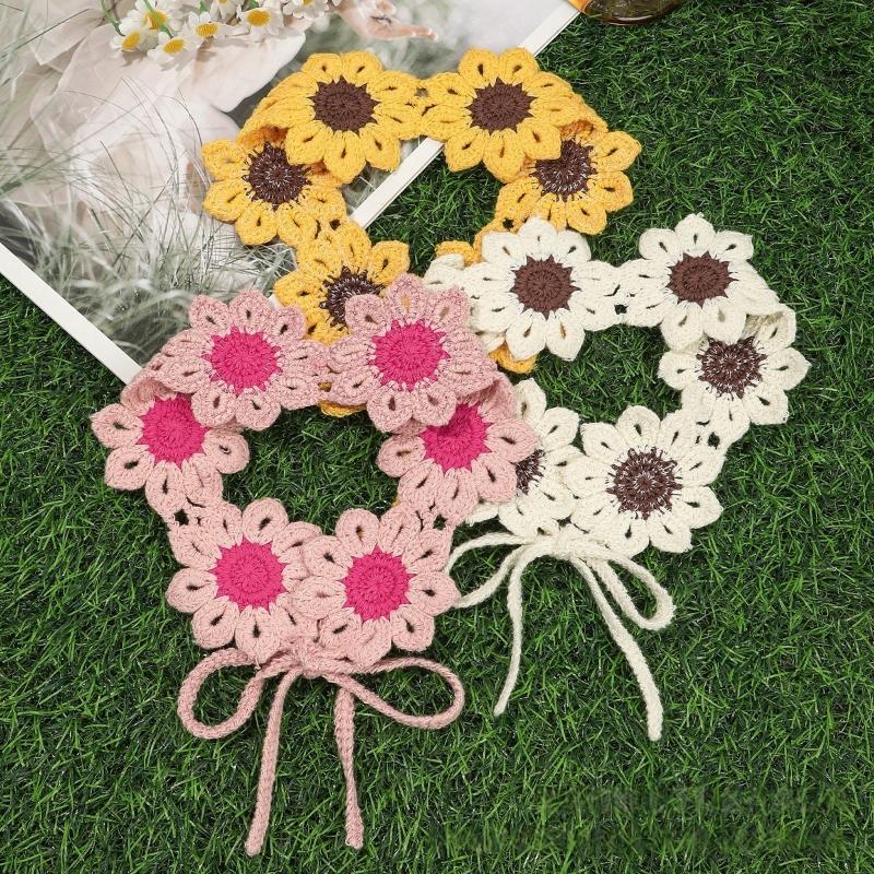 Travel Accessories Hawaii - Gebreide bloemhoofdband Kleurrijk strand Hawaii Haaraccessoires