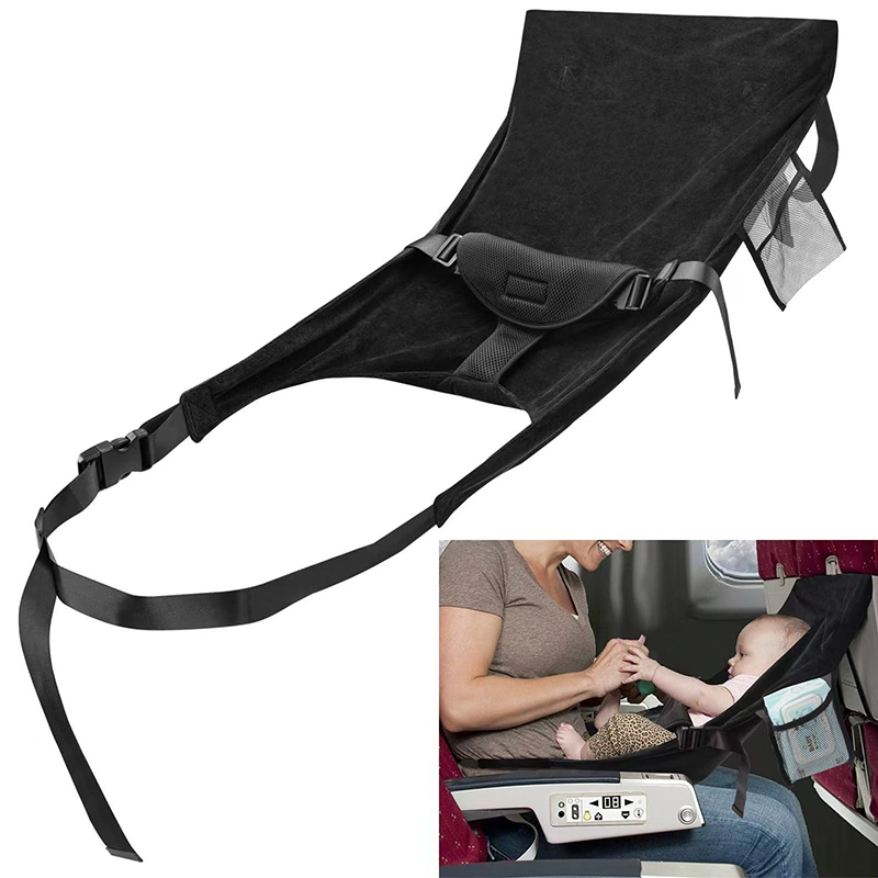 Travel Accessories Plane - Vouwbare kinderstoelverlenger voor vliegtuigen, draagbaar comfortbed
