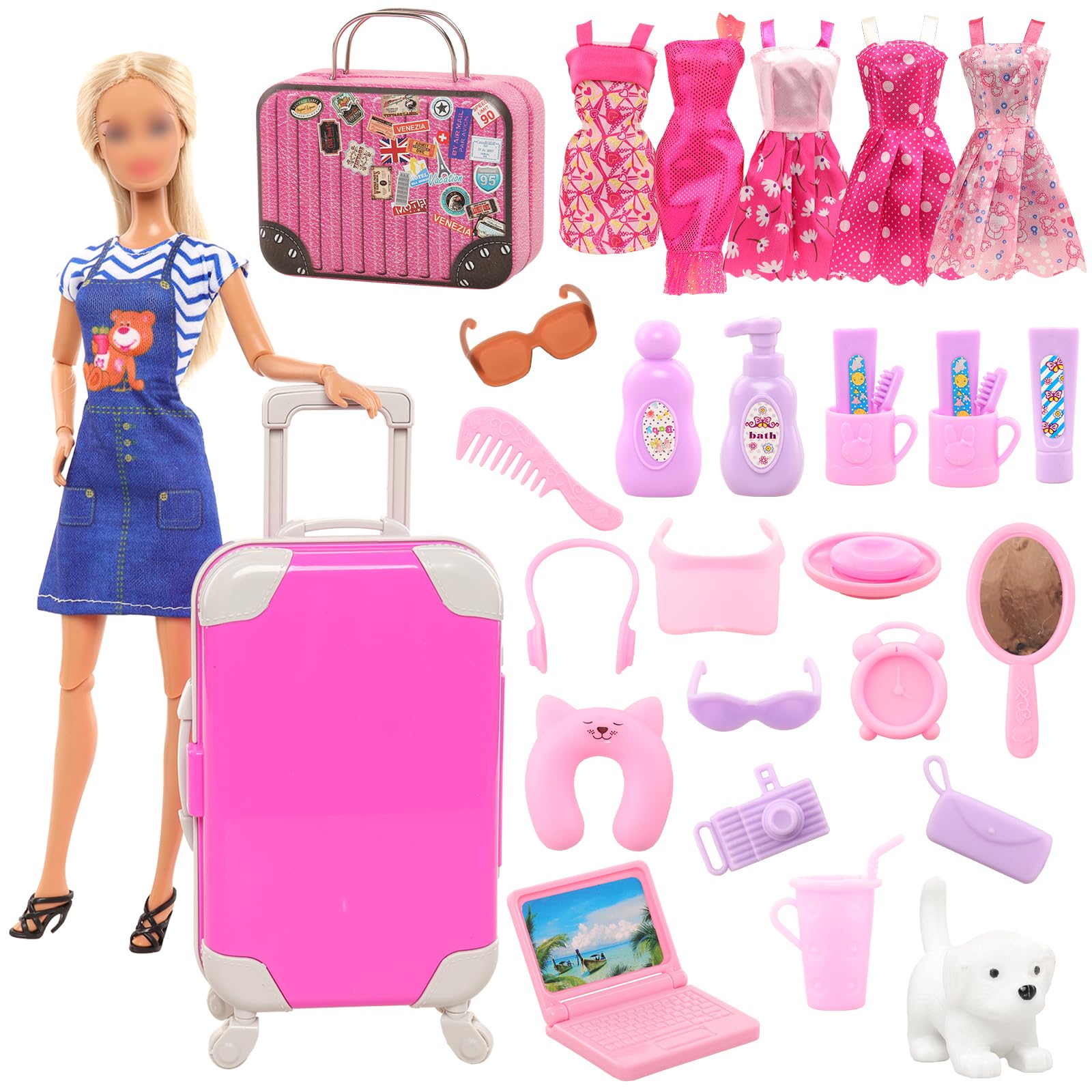 Travel Accessories For Kids - Barwa 30 Stuks 11.5 Lnch Reizen