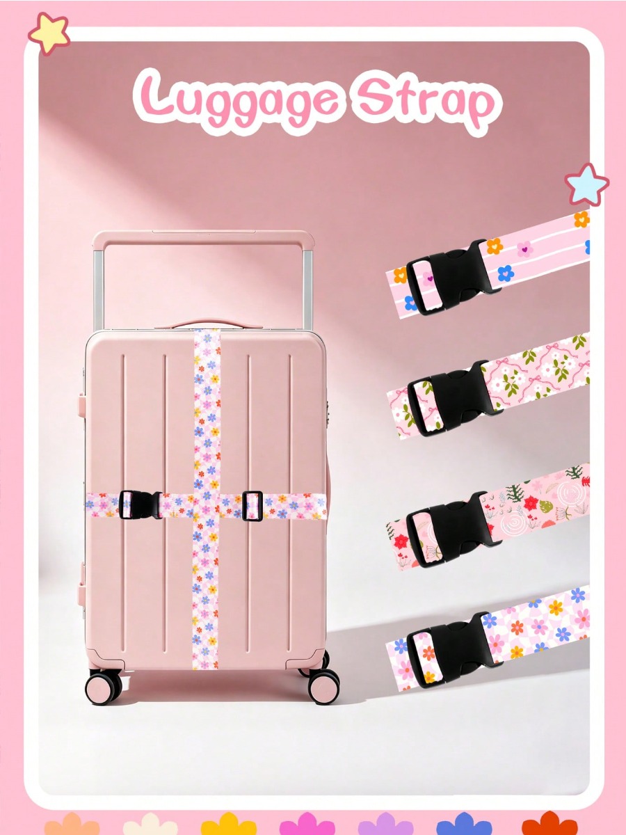 Luggage Strap Belt - Verstelbare bagageriem voor koffer, reiskofferriem met
