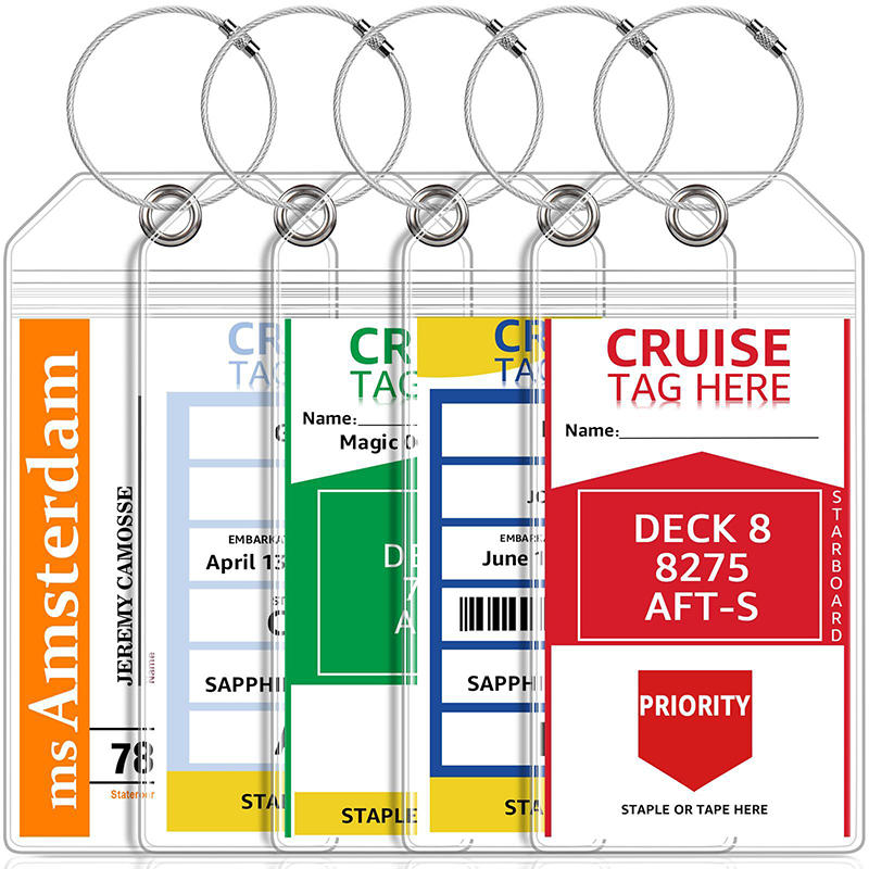 Travel Accessories Sale - 5 STKS Verticale transparante waterdichte PVC