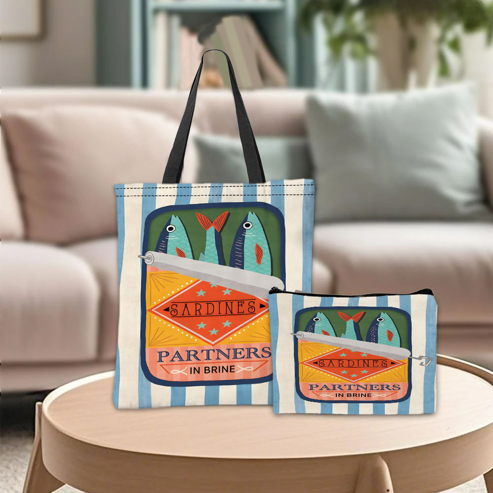 Travel Accessories Tech - Sardine Partners Grafische handtas Cosmetisch zakje