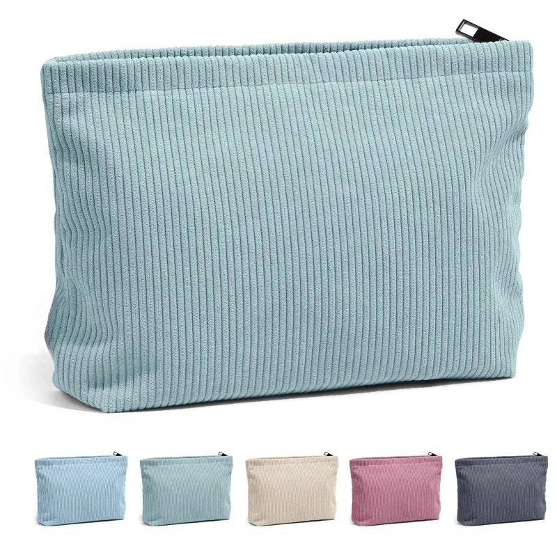 Travel Z - Corduroy Reizen Cosmetische Tas Draagbare Make-up