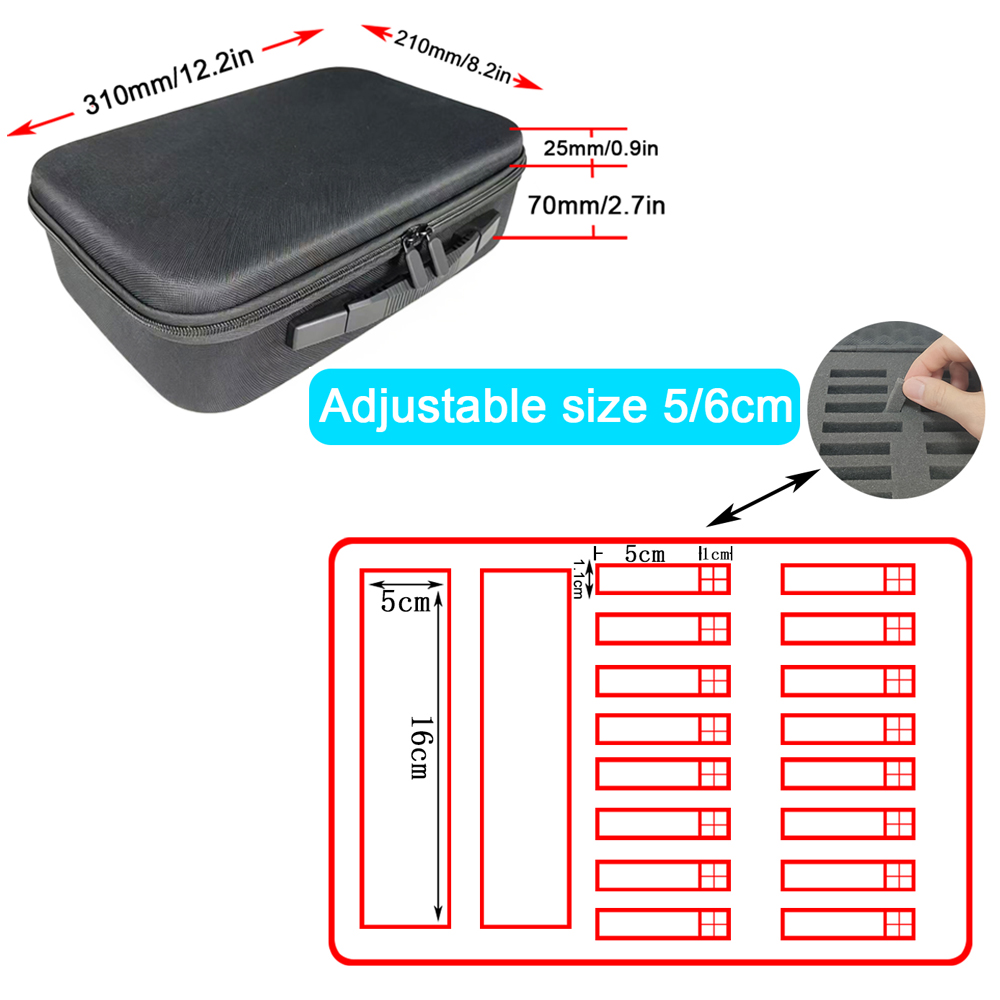 Harde koffer voor haarclippers - Travel Router Accessories recensie en prijs