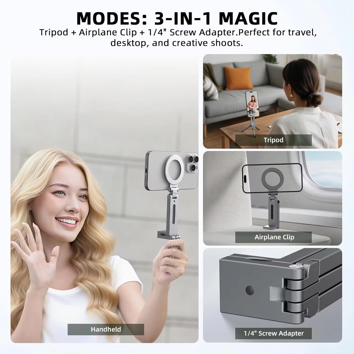 Universele magnetische telefoo - Phone Holder Airplane recensie en prijs