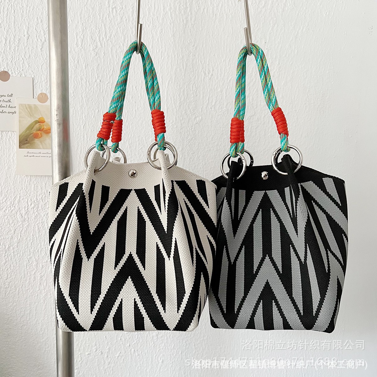 Gebreide handtas draagtas voor - Travel Accessories Tech recensie en prijs