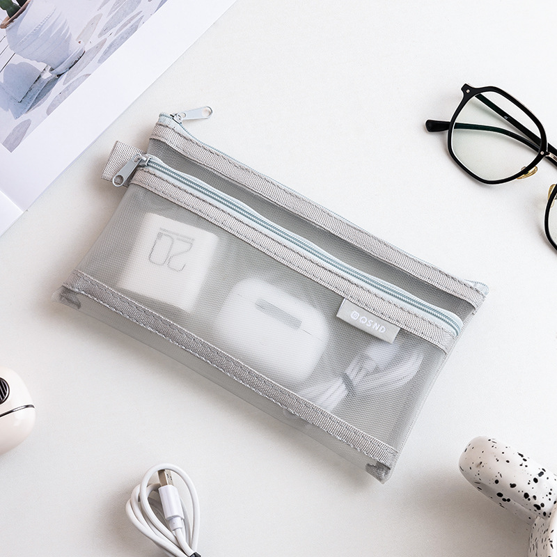 Transparante mesh opbergtas vo - Cable Organizer Travel recensie en prijs