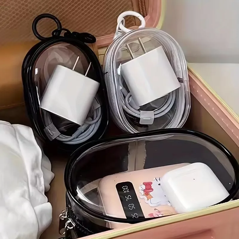 Draagbare mini transparante op - Cable Organizer Travel recensie en prijs