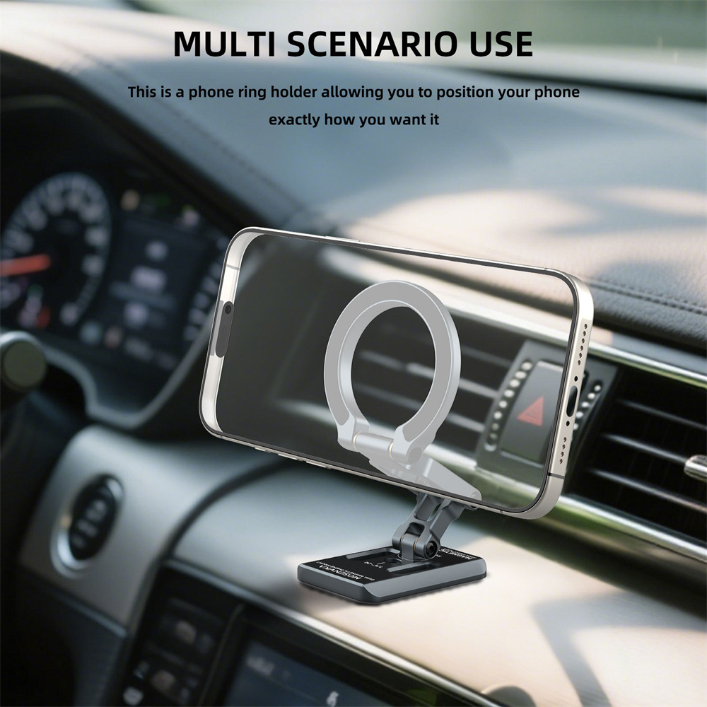Dubbele magnetische telefoonho - Phone Holder Airplane recensie en prijs