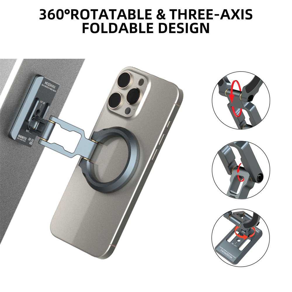 Dubbele magnetische telefoonho - Phone Holder Airplane recensie en prijs