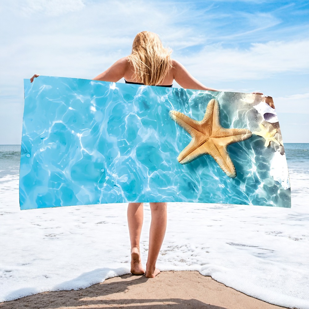 27.5x55inch Blue Ocean Jellyfi - Travel Towel Quick Dry recensie en prijs