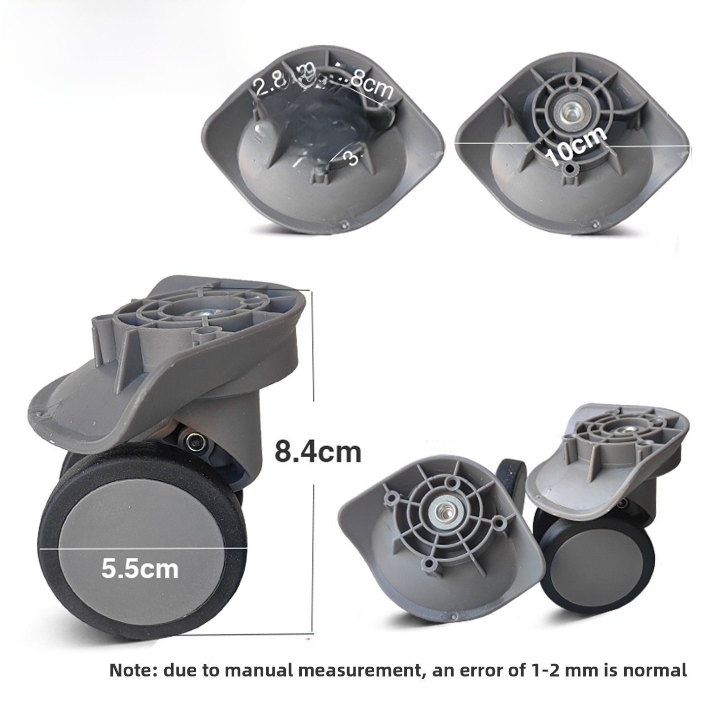 Universele wielen voor reiskof - Travel Router Accessories recensie en prijs