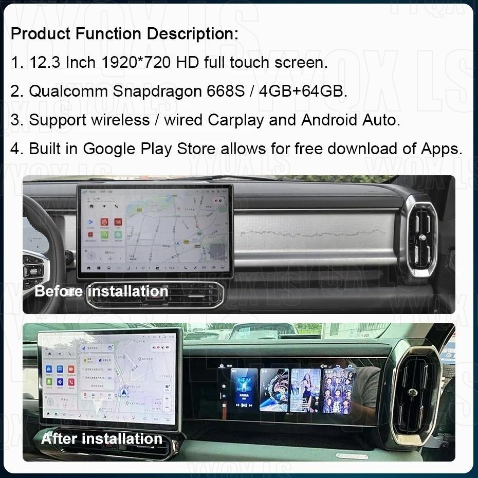 12,3 inch Co-pilot Display voo - Travel Accessories South Africa recensie en prijs