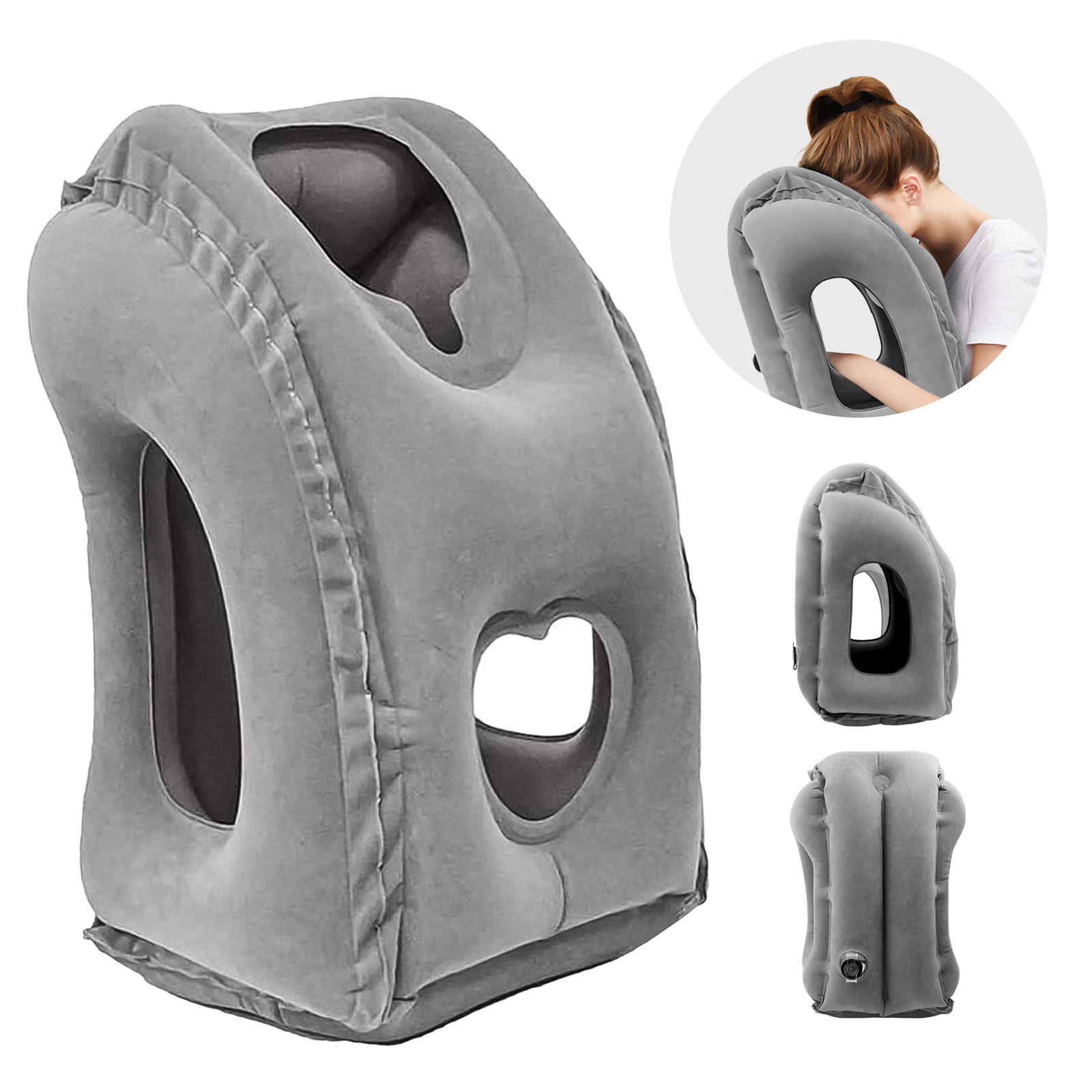1pc opblaasbaar reiskussen, vl - Travel Accessories Plane recensie en prijs