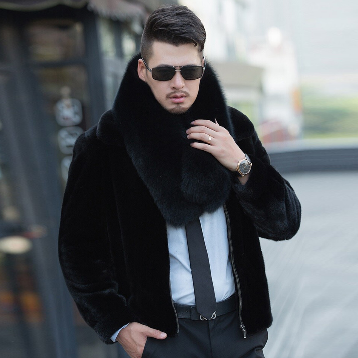 Echte Vossenbont Sjaal Winter  - Travel Accessories Sale recensie en prijs