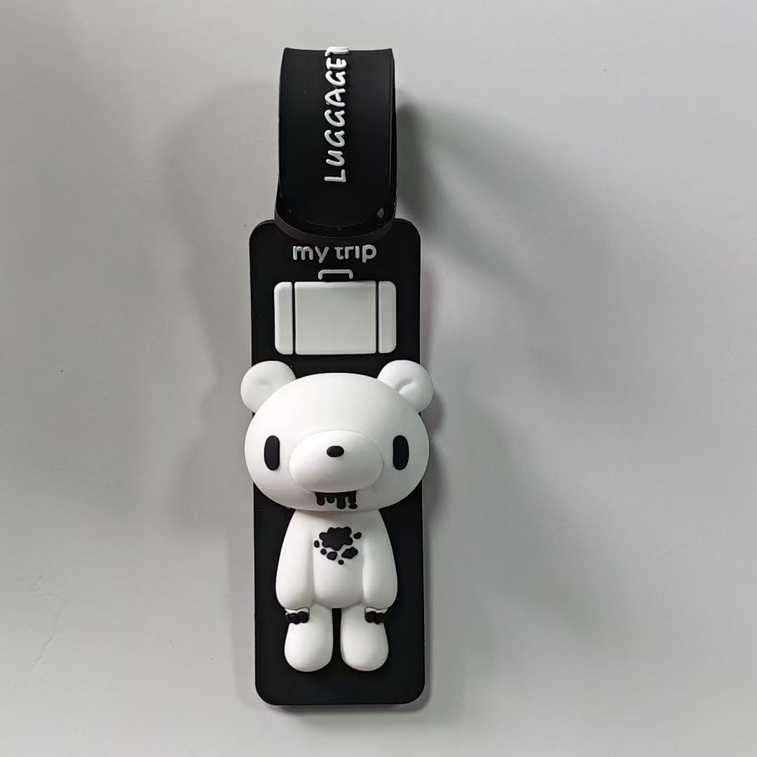 Schattige cartoon beer silicon - Luggage Strap Belt recensie en prijs