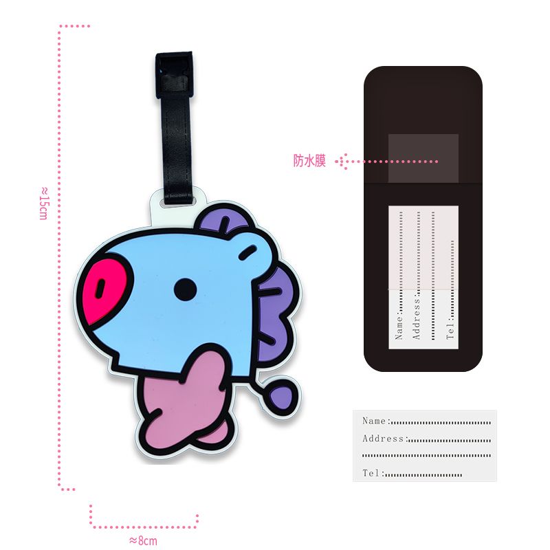 BT21 cartoon schattige sleutel - Travel Accessories Sale recensie en prijs