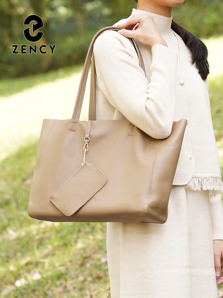 Zency Echt Lederen Grote Tote  - Travel Accessories Tech recensie en prijs
