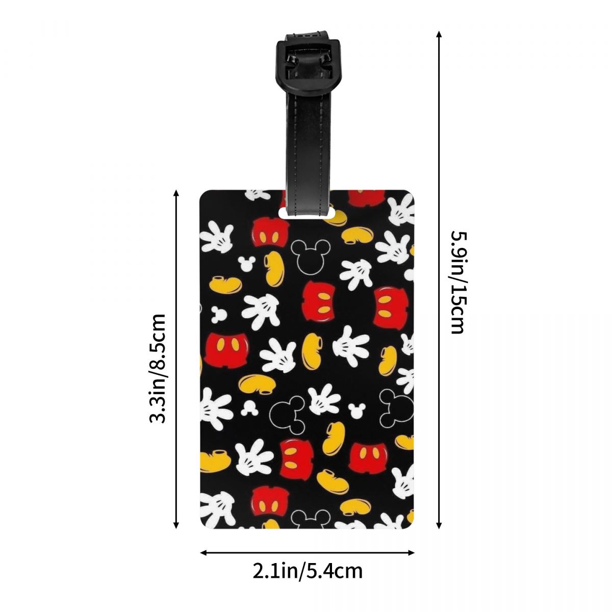 Aangepaste M-Mouse bagagelabel - Luggage Cover Protector recensie en prijs