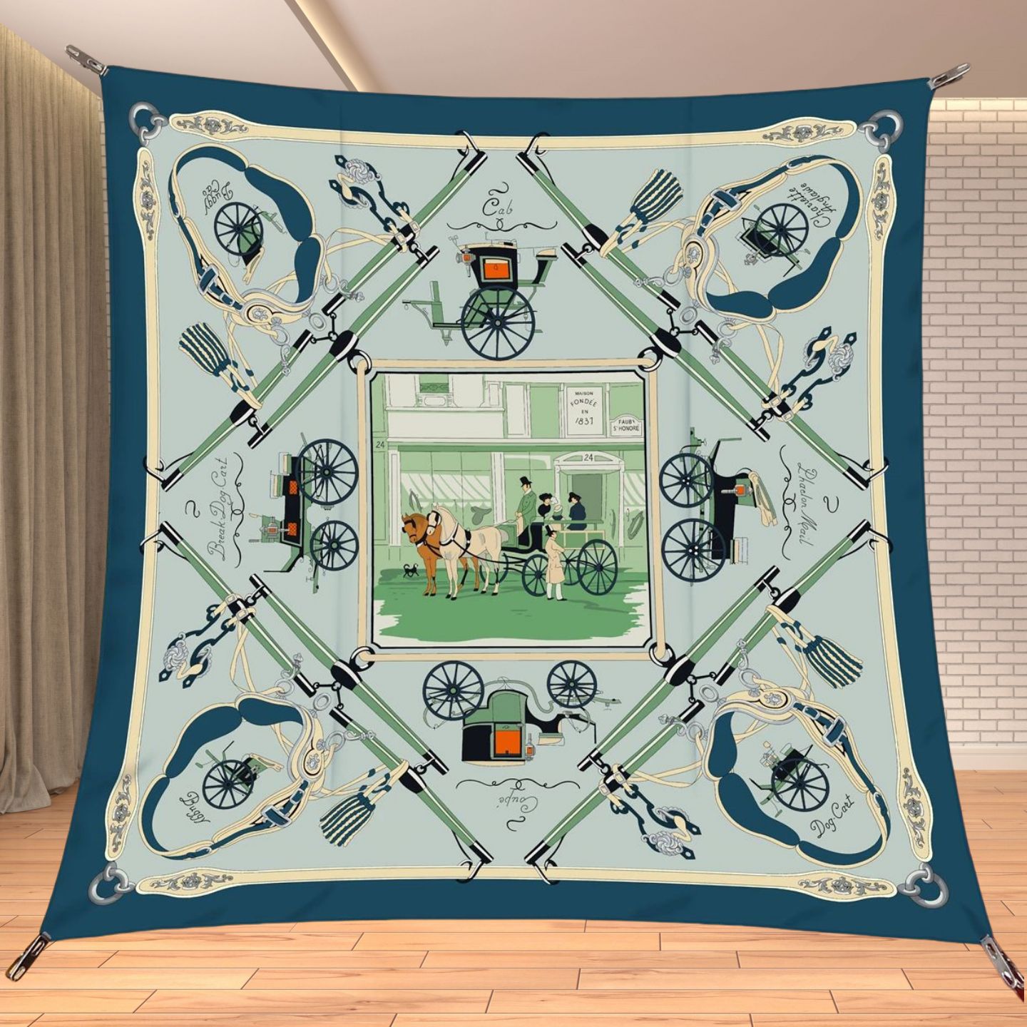 90cm Twill Zijdeachtige Vierka - Travel Accessories Luxury recensie en prijs