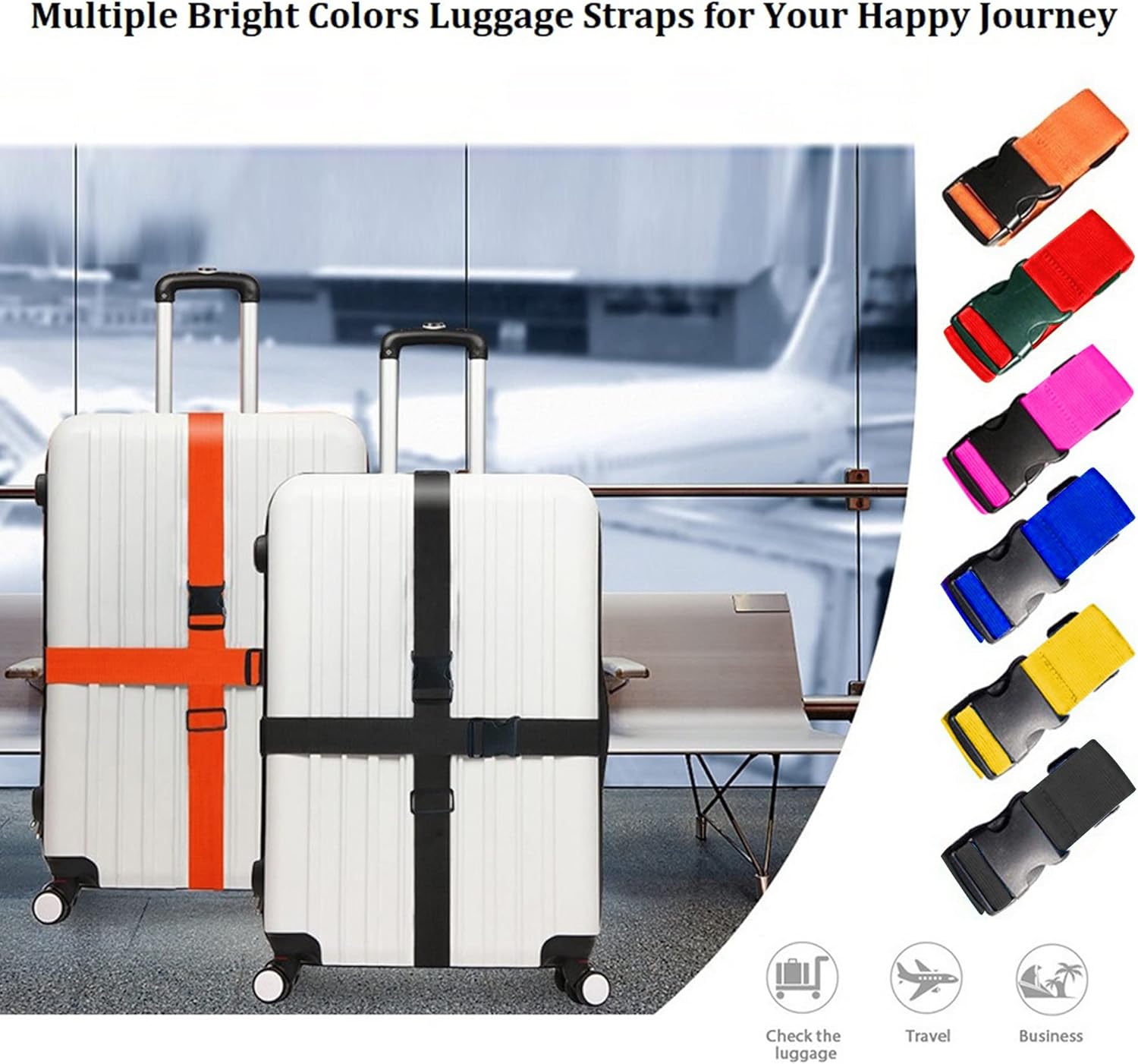 Verstelbare bagageriemen in fe - Luggage Strap Belt recensie en prijs