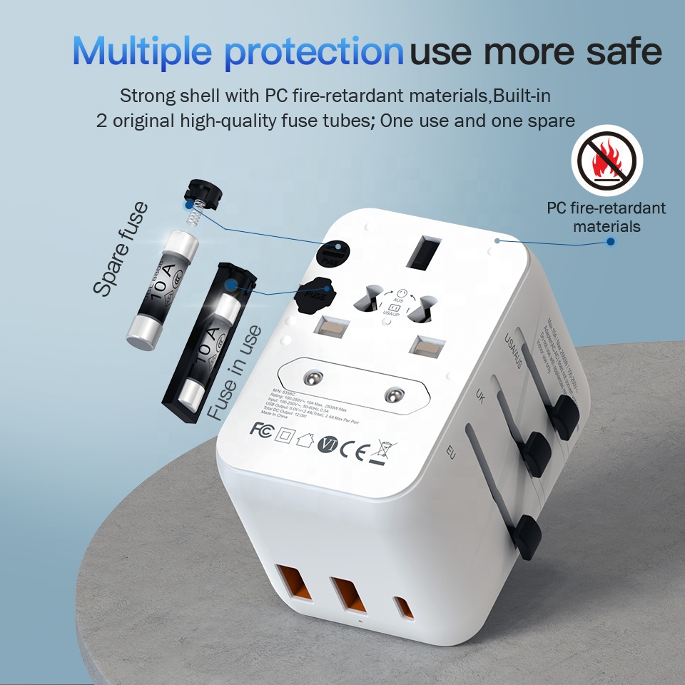 Type C GaN 20W oplader multi-p - Travel Plug Type C recensie en prijs