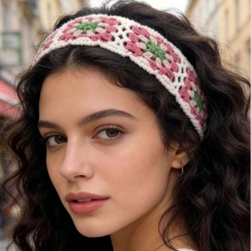 Gebreide bloemhoofdband Kleurr - Travel Accessories Hawaii recensie en prijs