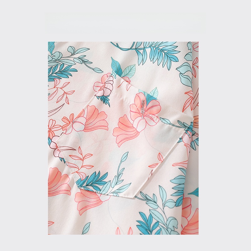 Retro bloemenprint reisaccesso - Travel Accessories Hawaii recensie en prijs
