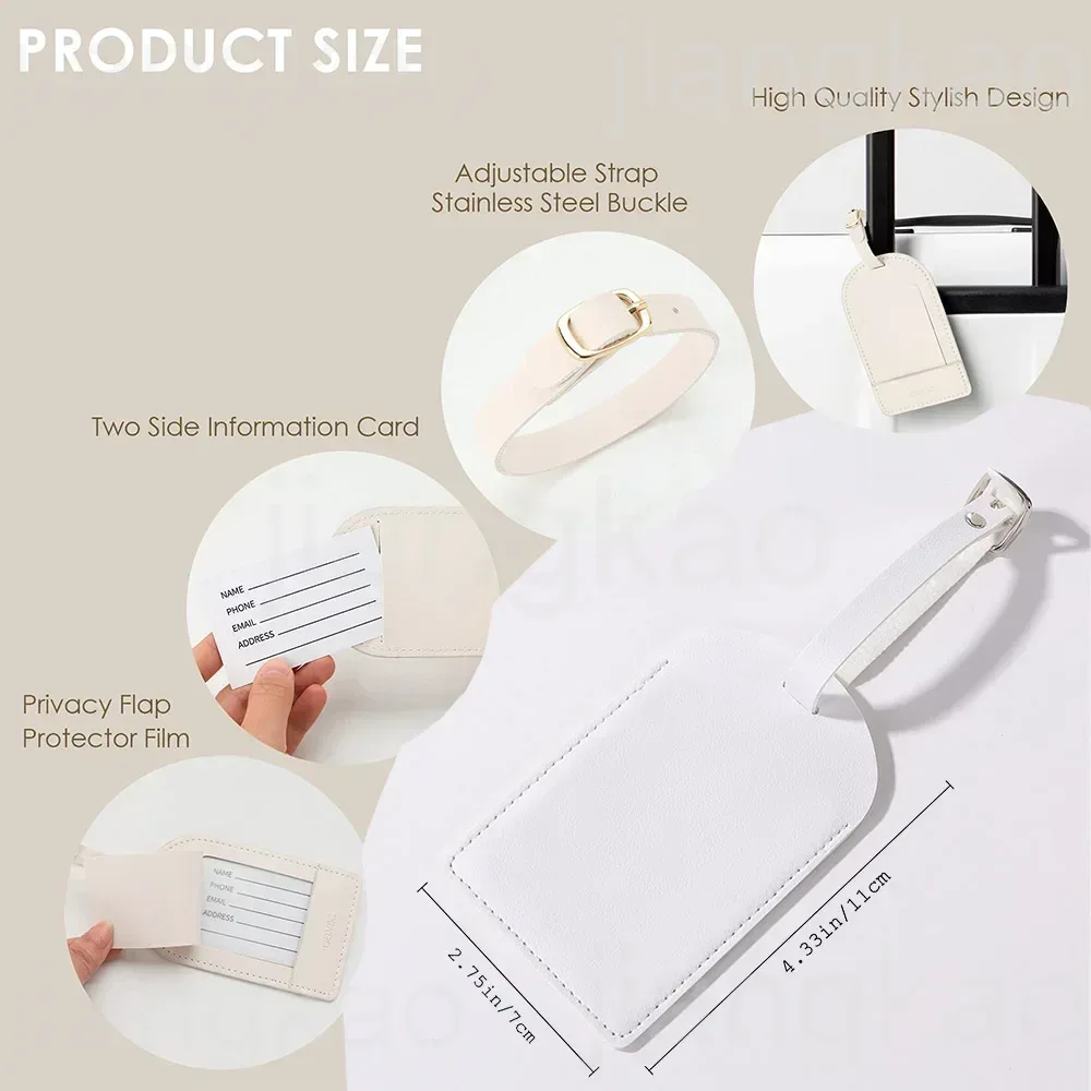 Gepersonaliseerde PU-bagagelab - Travel Accessories Sale recensie en prijs