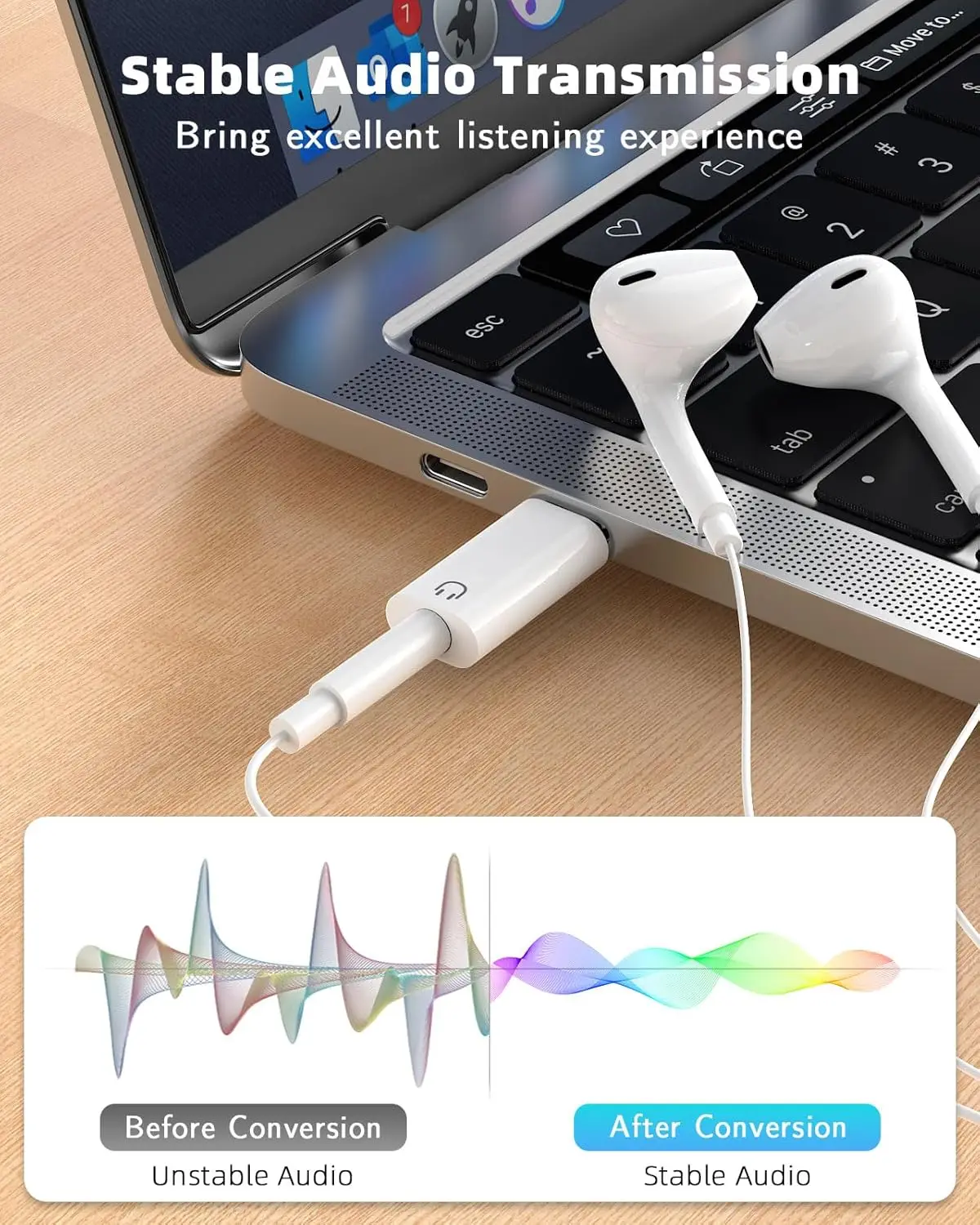 USB-C naar 3.5mm oortelefoonad - Travel Plug Type C recensie en prijs