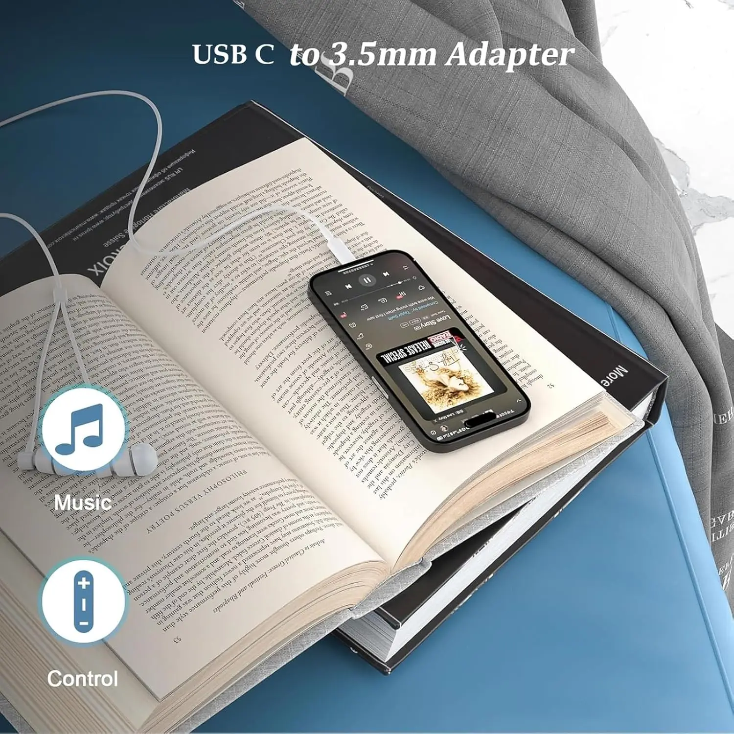 USB-C naar 3.5mm oortelefoonad - Travel Plug Type C recensie en prijs