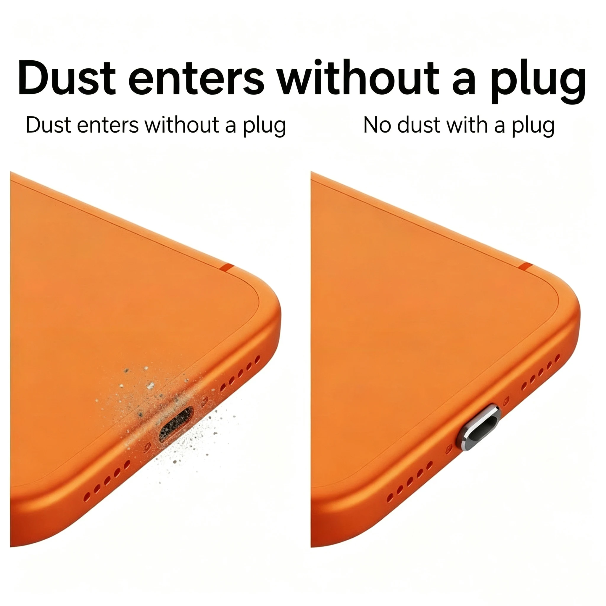 6-1 stuks anti-stofplug transp - Travel Plug Type C recensie en prijs