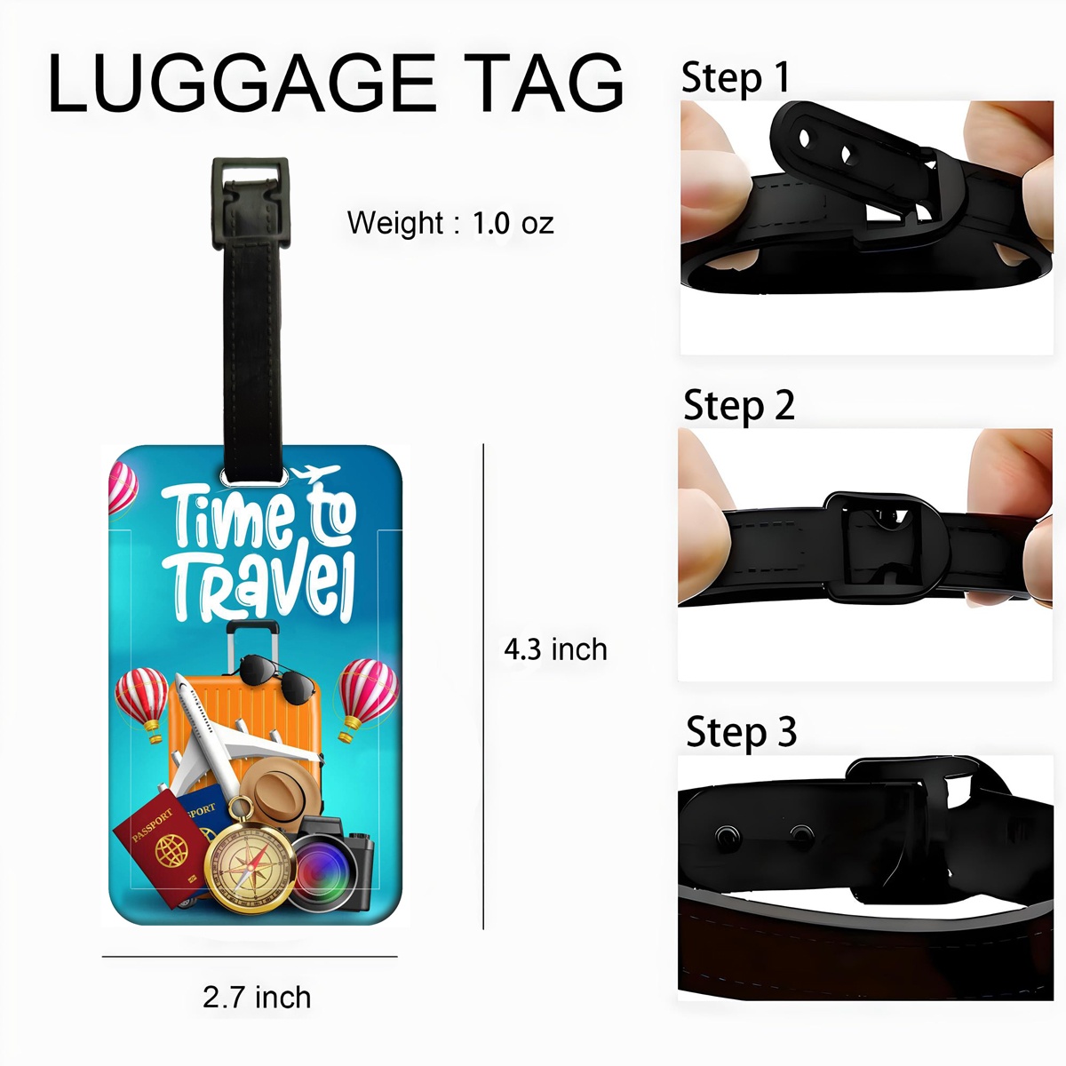 Reisstijl bagagelabel Heren Da - Travel Accessories Sale recensie en prijs