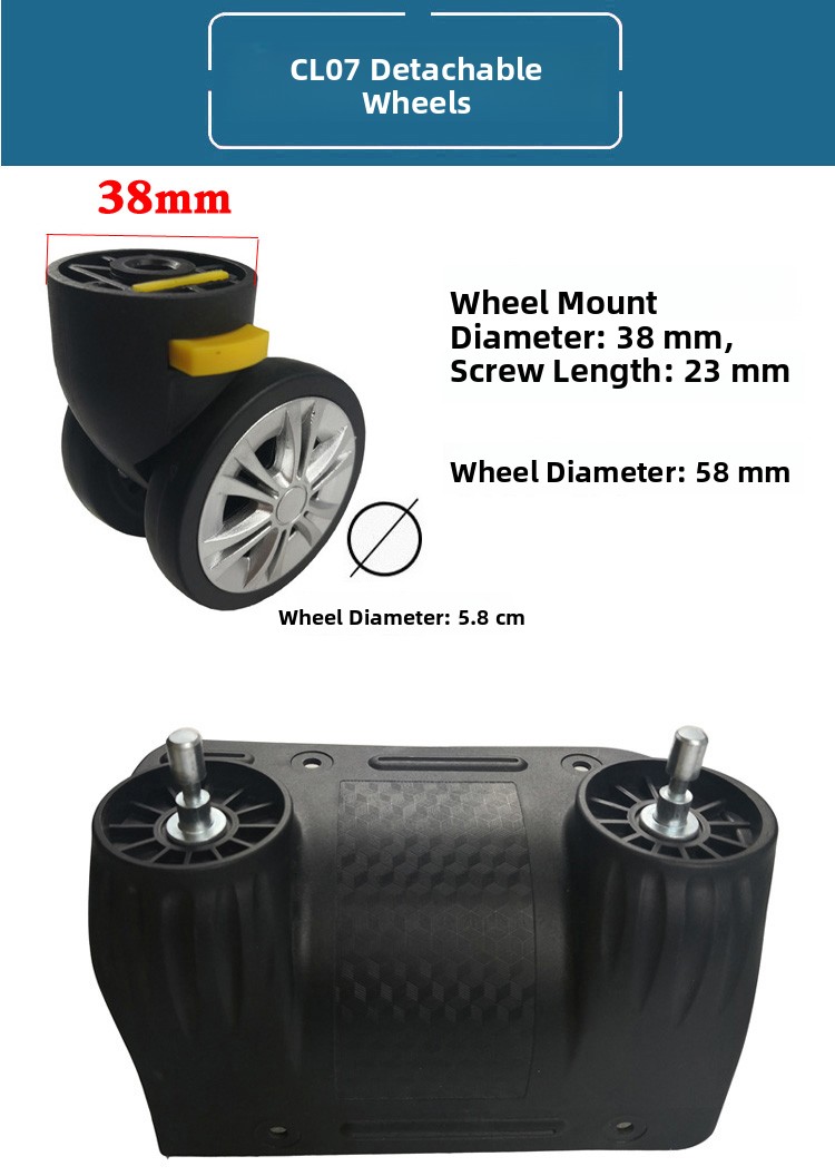 Afneembare bagagewielaccessoir - Travel Router Accessories recensie en prijs