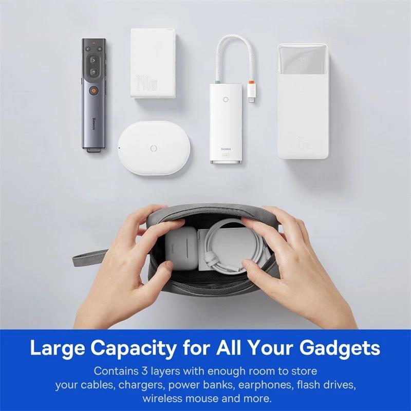 Draagbare telefoon waterdichte - Cable Organizer Travel recensie en prijs