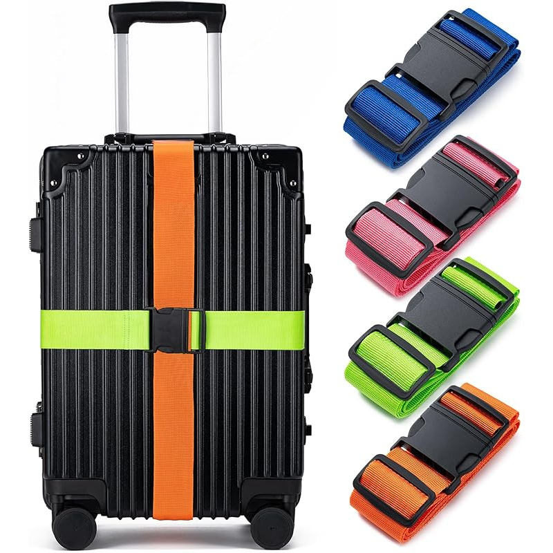 4-delige bagagebandenset, baga - Luggage Strap Belt recensie en prijs
