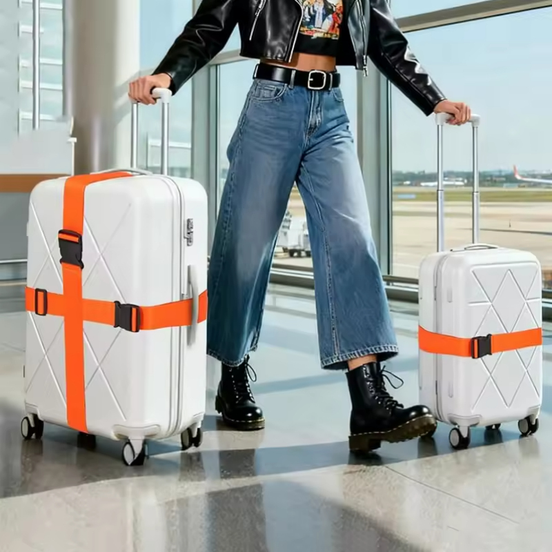 4-delige bagagebandenset, baga - Luggage Strap Belt recensie en prijs
