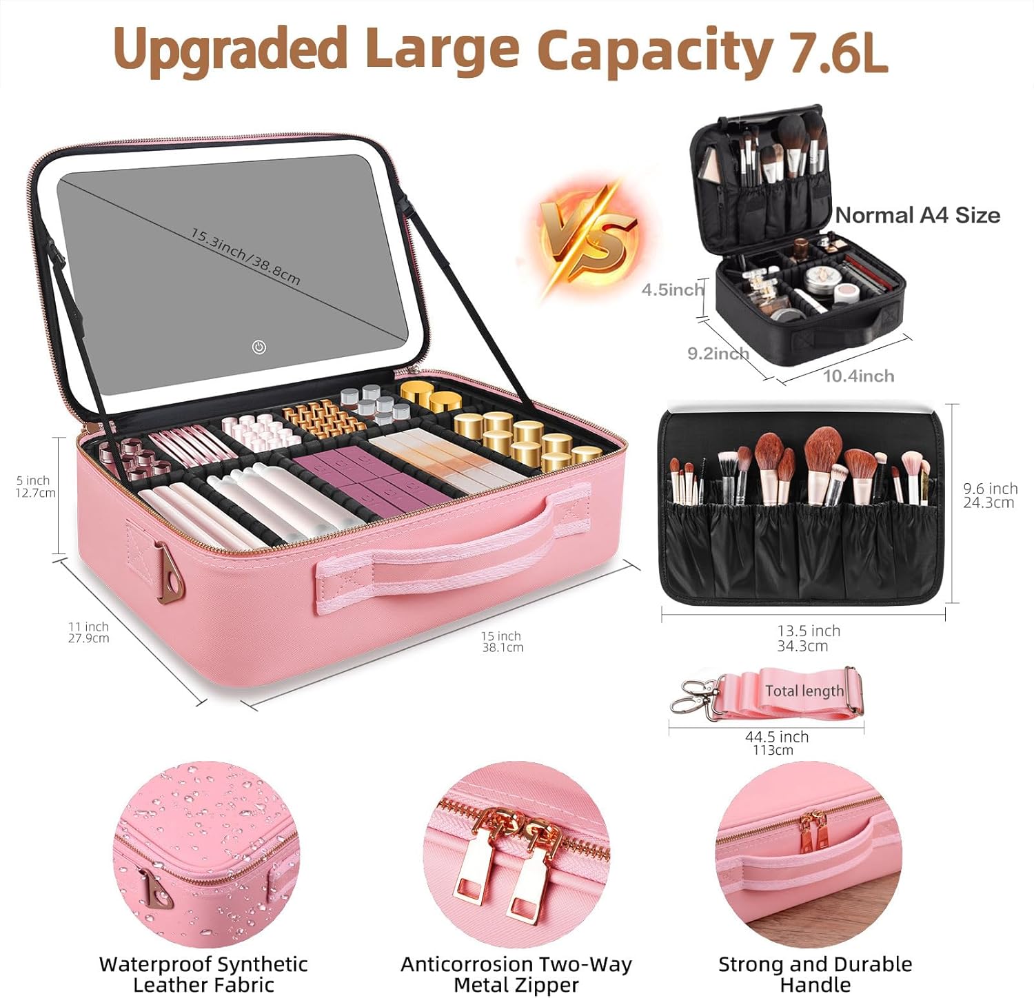 Grote capaciteit make-up tas 1 - Travel Z recensie en prijs